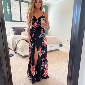 Wrap Maxi dress